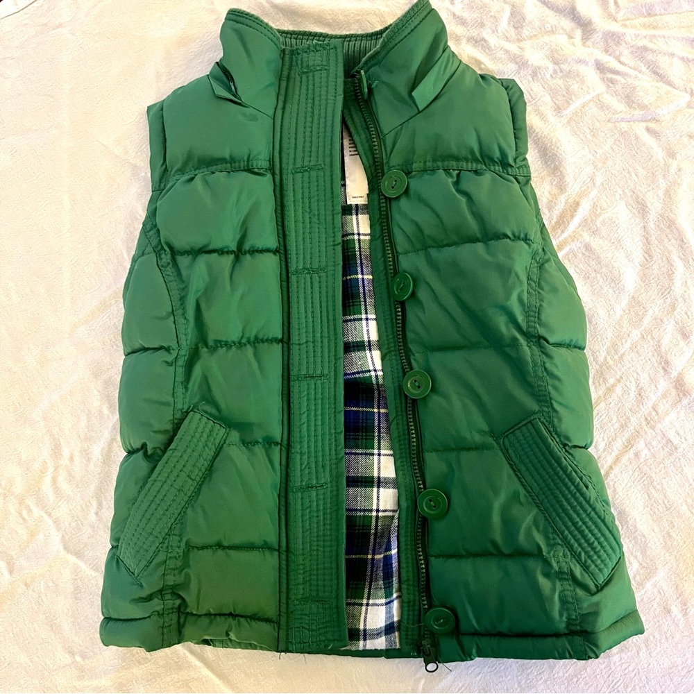 VTG Aeropostale | Green Puffer Vest